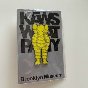 KAWS: What Party yellow Magnet